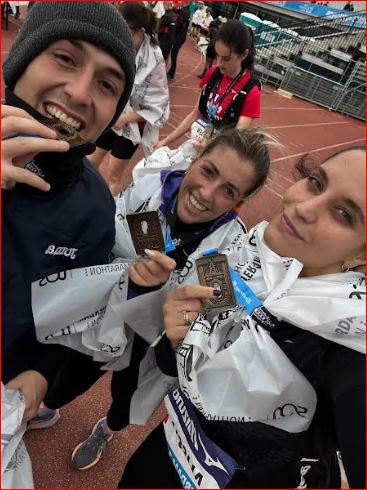 Beatrice Milanese alla Amsterdam Half Marathon 